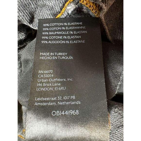 Urban Outfitters BDG y2k Gray Low Rise Boot Cut Jeans Size 28 - Picture 5 of 11